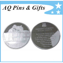 Серебряная монета Witn 3D Logo